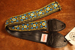 Souldier GS1294 - Fillmore Turquoise Gold Black Guitar Strap