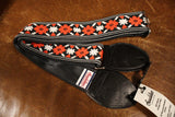 Souldier GS1068 - Tulip Black White  Red Guitar Strap