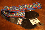 Souldier GS0485 - Stained Glass Blue Red Blue Guitar Strap