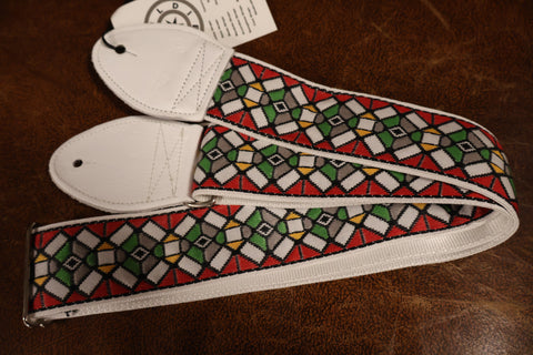 Souldier GS0178 - Stained Glass Red Guitar Strap