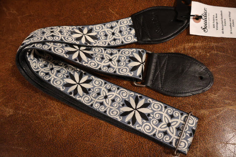 Souldier GS0408 - Dresden Star Grey Black Guitar Strap