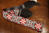 Souldier GS0406 - Dresden Star Red White Black Guitar Strap