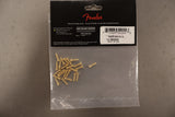Fender Pickguard/Control Plate Mounting Screws (24) (Gold)