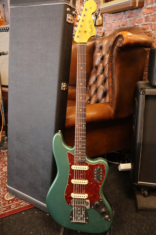 Fender Custom Shop Bass VI Journeyman Relic - Aged Sherwood Green Metallic