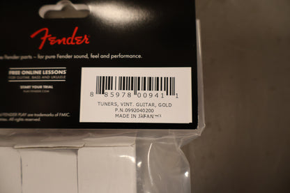 Fender American Vintage Guitar Tuning Machines, Gold (6)