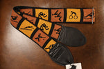 Souldier GS0340 - Sports Orange Black Guitar Strap