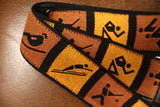 Souldier GS0340 - Sports Orange Black Guitar Strap