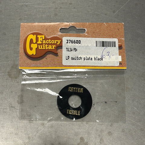 Guitar Factory Les Paul Switch Cover
