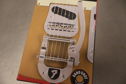 Bigsby B5F Fender Telecaster Vibrato Kit with Fender "F" Stamp, Polished Aluminum