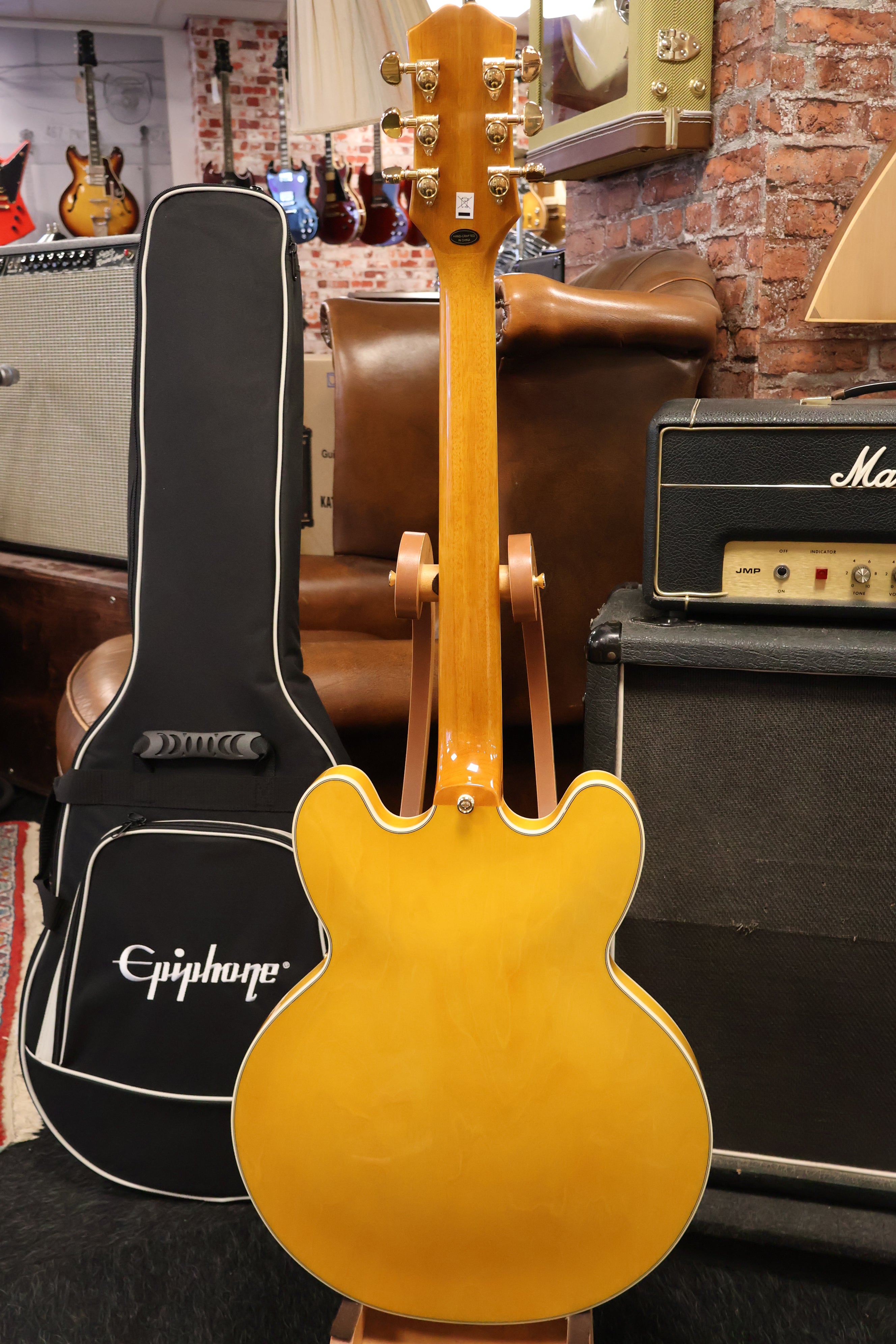 Epiphone Original Collection Sheraton Natural (With gigbag) – Dirk