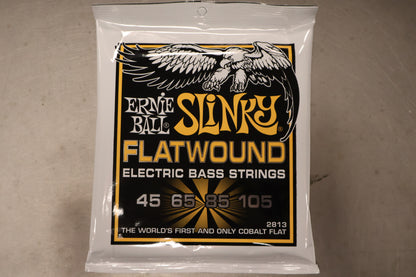Ernie Ball 2813 Flatwound 45-105 bass strings