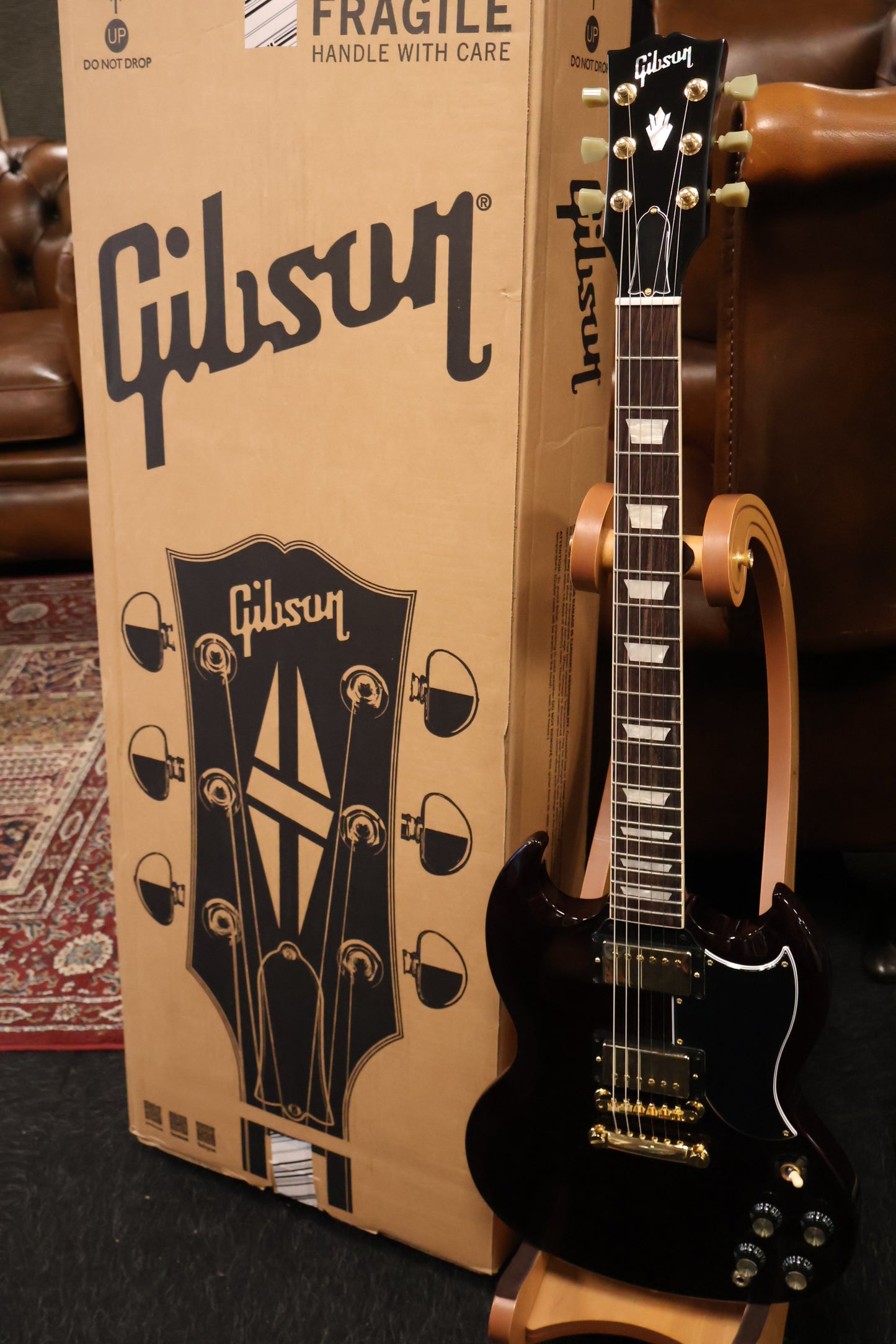 Gibson SG 61 Aged Cherry Gold Hardware