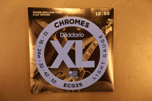 D'addario ECG-25 Chromes Lite 12-55