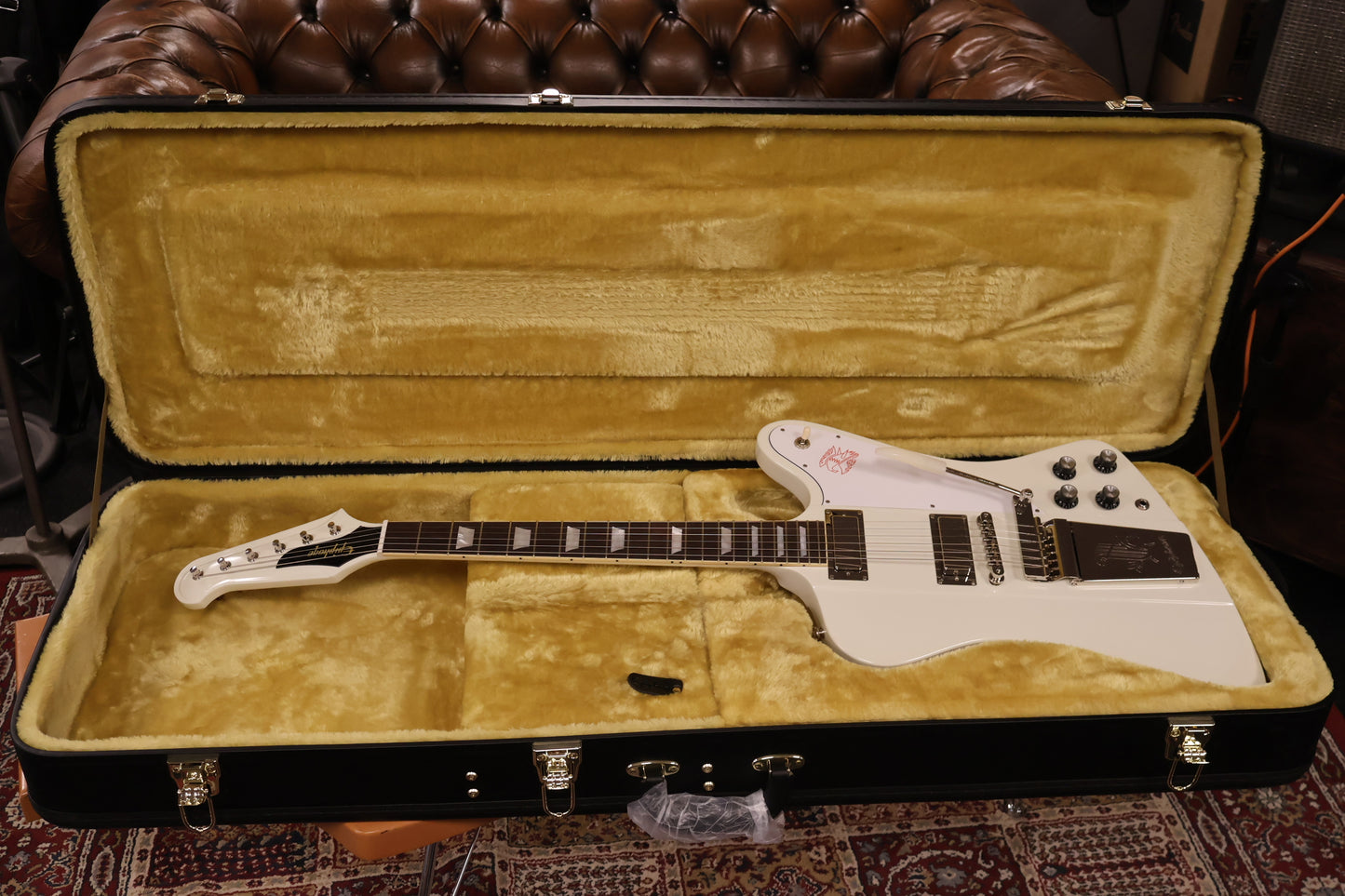 Epiphone 1963 Firebird V Reissue Polaris White