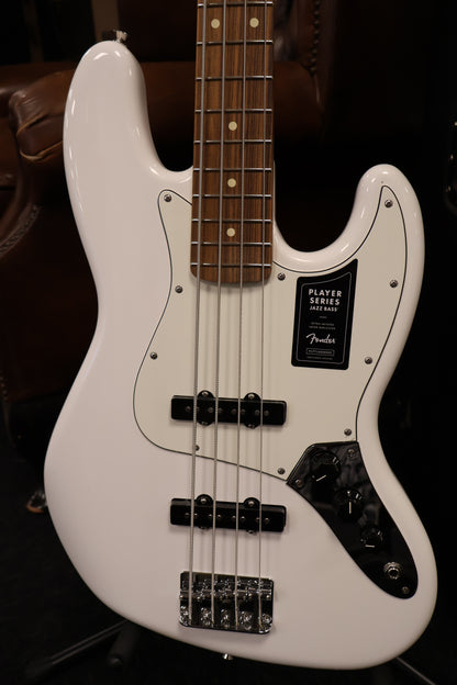 Fender Player Jazz Bass Pau Ferro Fingerboard Polar White