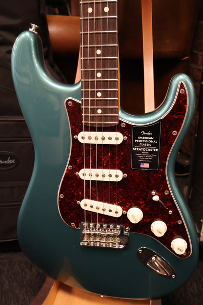 Fender American Professional Classic Stratocaster Faded Sherwood Green Metallic