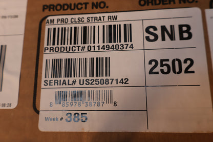 Fender American Professional Classic Stratocaster Faded Sherwood Green Metallic