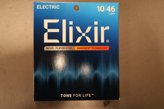 Elixir 12052 Nanoweb 010-046 for Electrc Guitar