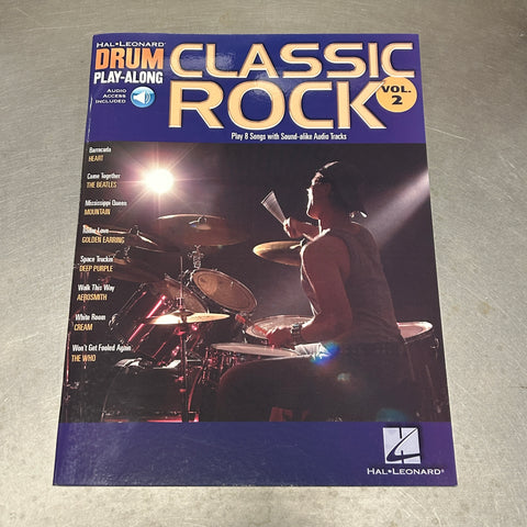 Classic Rock Drum Play-Along Volume 2