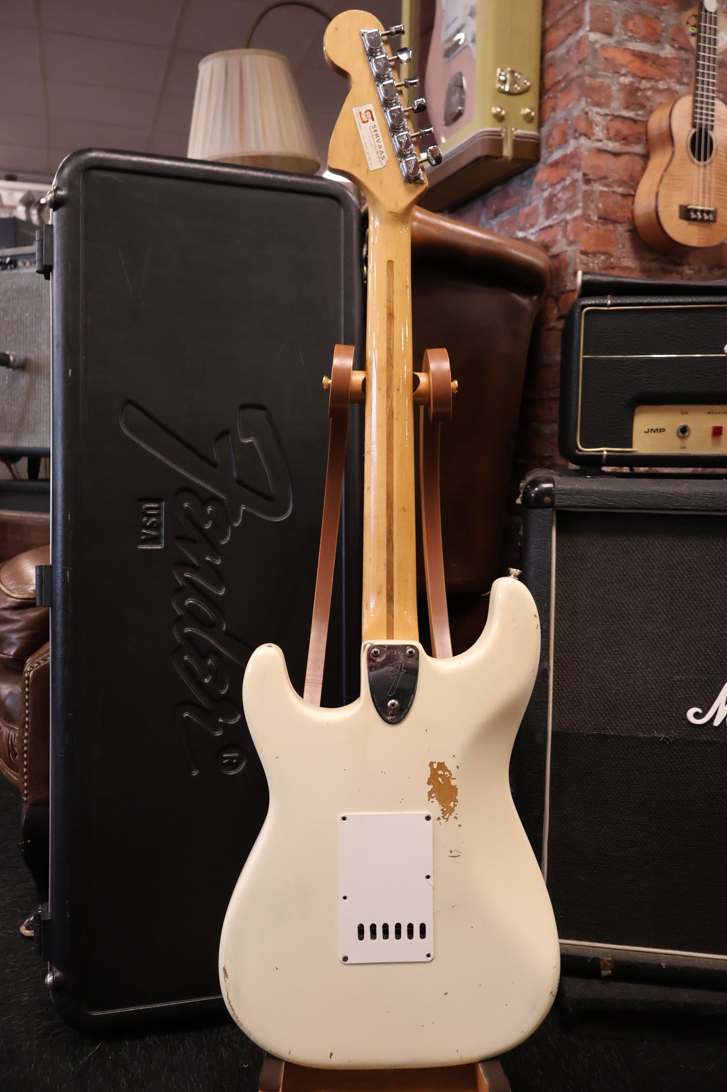 Fender 1975 Stratocaster Olympic White OHSC