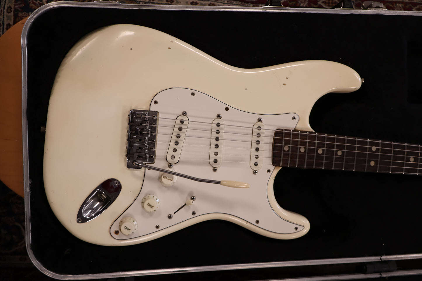 Fender 1975 Stratocaster Olympic White OHSC