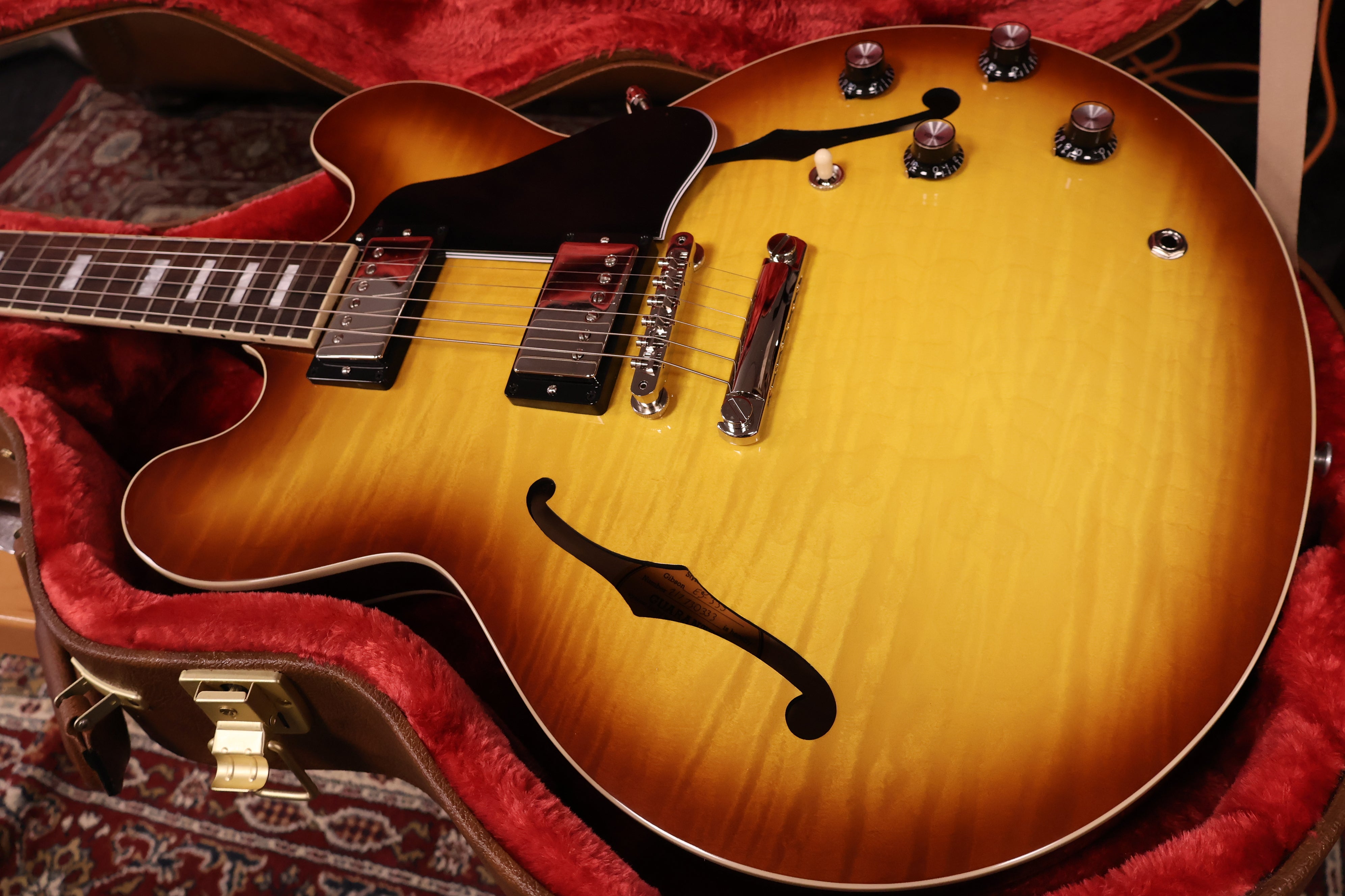 Gibson ES-335 Figured Iced Tea #333 – Dirk Witte