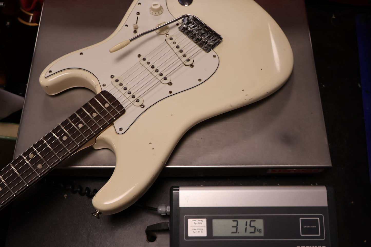 Fender 1975 Stratocaster Olympic White OHSC