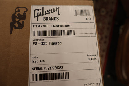 Gibson ES-335 Figured Iced Tea #333