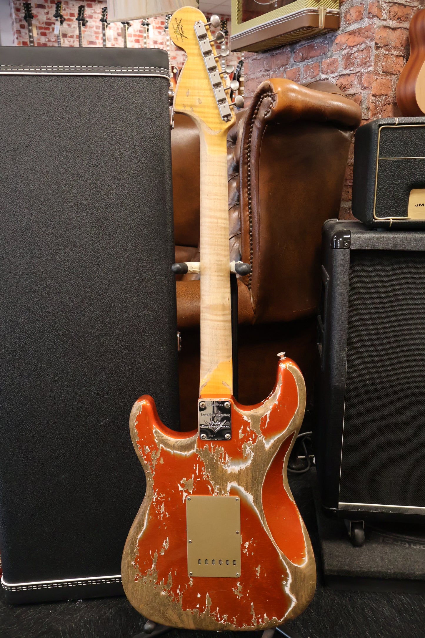 Fender Ltd Big Head Super Heavy Relic Aged Candy Tangerine (USED)