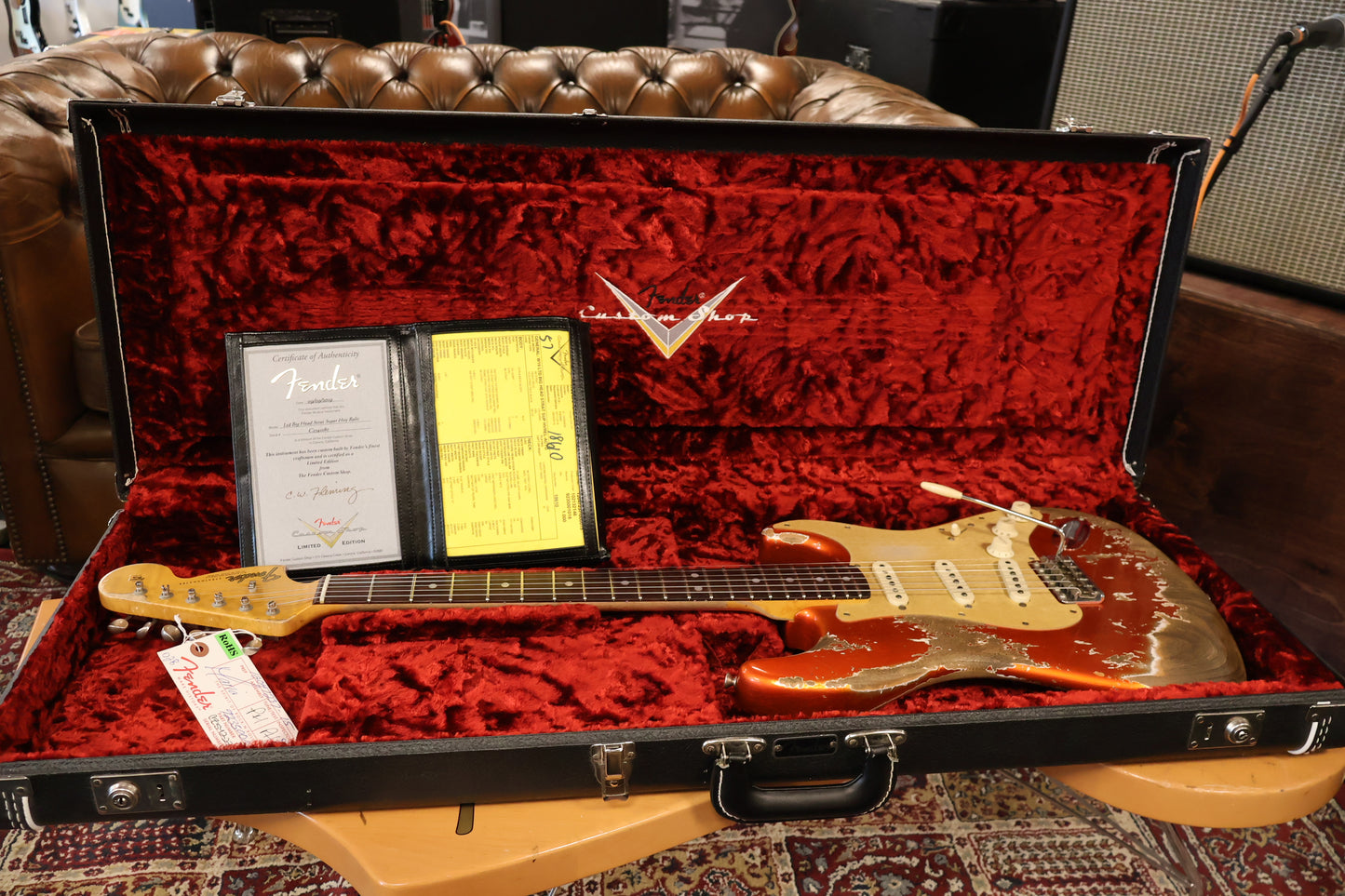 Fender Ltd Big Head Super Heavy Relic Aged Candy Tangerine (USED)