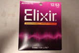 Elixir 16052 Acoustic Phosphor Bronze 012-53 with NANOWEB