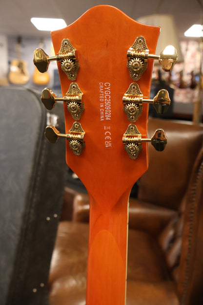 Gretsch Synchromatic Nashville Hollow Body Single-Cut with Bigsby 50's Orange Stain