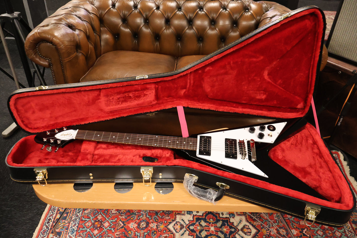 Epiphone Kirk Hammett 1979 Flying V (Incl. Hard Case)