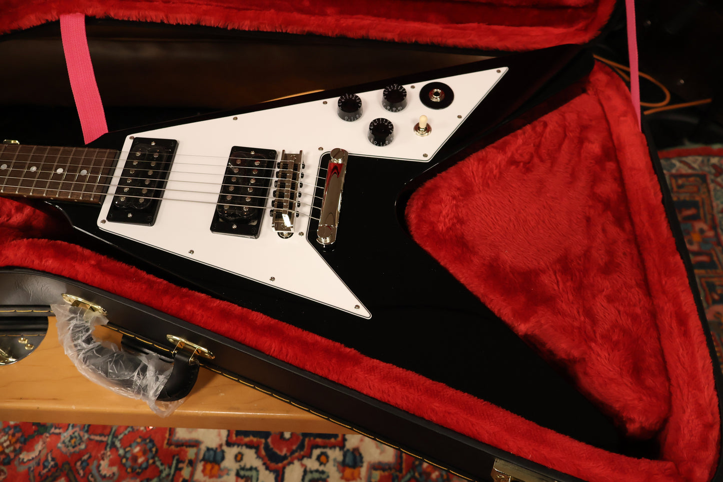 Epiphone Kirk Hammett 1979 Flying V (Incl. Hard Case)