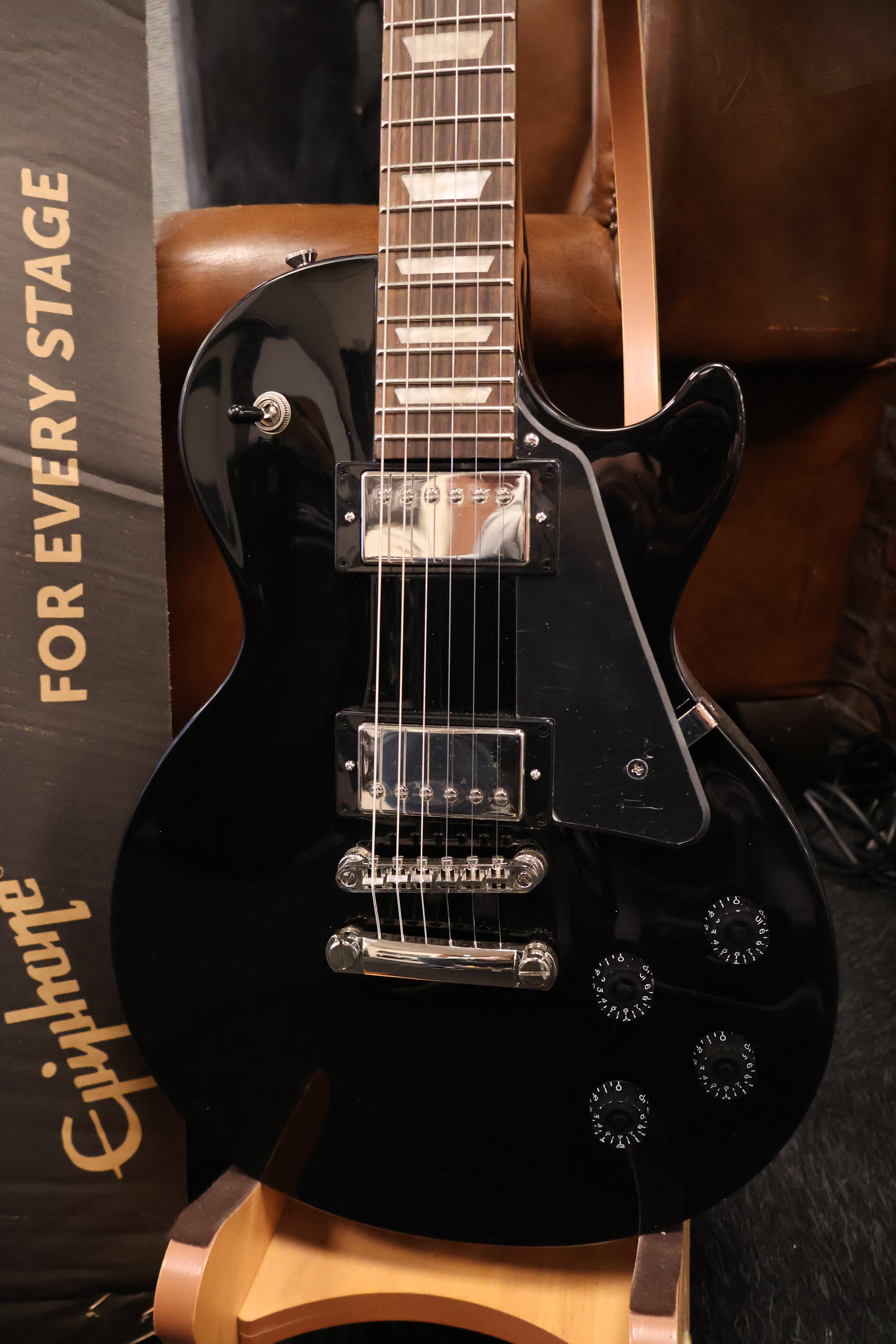 Epiphone Les Paul Studio Ebony #931 – Dirk Witte