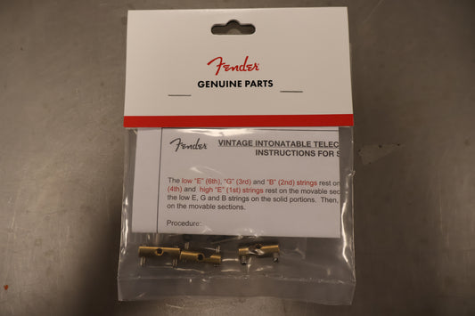 Fender Movable Intonating Tele Saddle Kit
