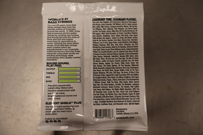 Ernie Ball 2818 Flatwound Short Scale 45-105 bass strings