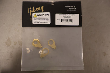 Gibson PRKP-060 Historic Knob Pointers Gold - 4 Pack