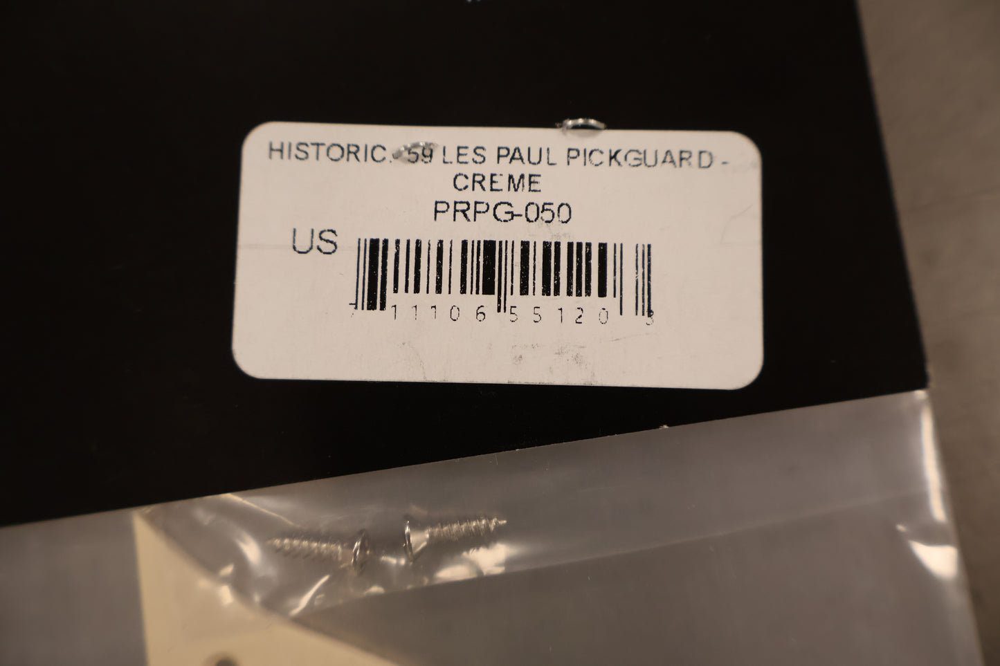 Gibson PRPG-050 Historic '59 Les Paul Pickguard Creme