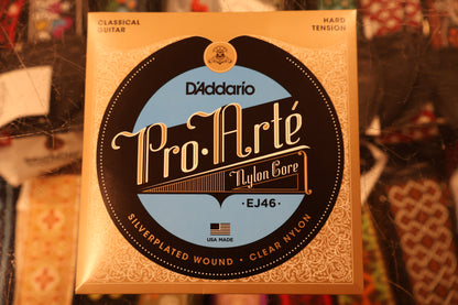 D'addario EJ46 Pro Arte Hard Tension