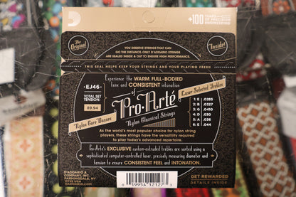 D'addario EJ46 Pro Arte Hard Tension