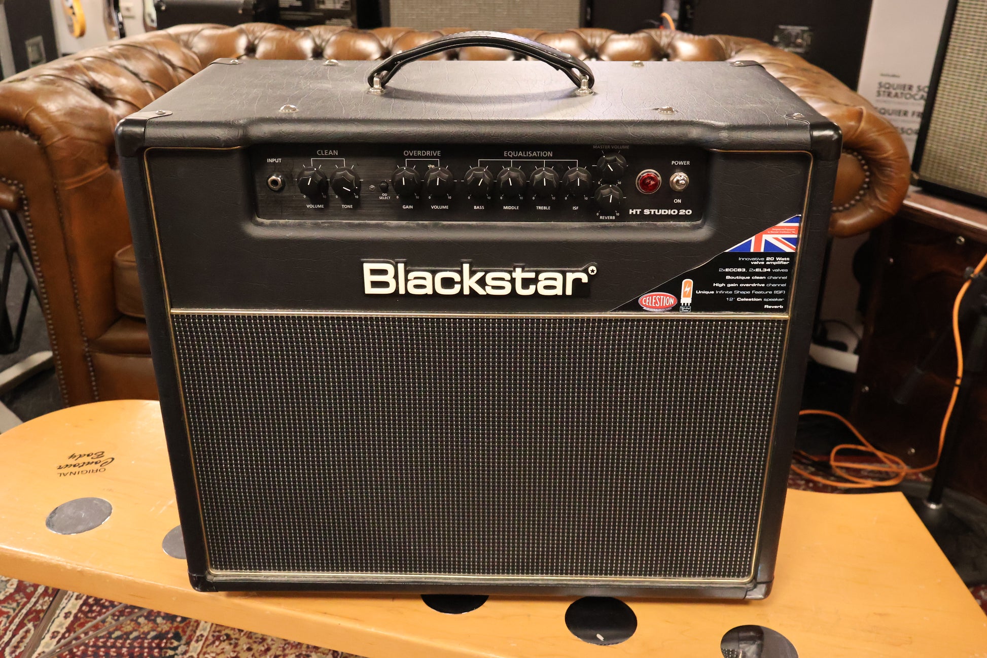 Blackstar HT-20 Guitar Amplifier 230 volt EU Version (USED) – Dirk Witte