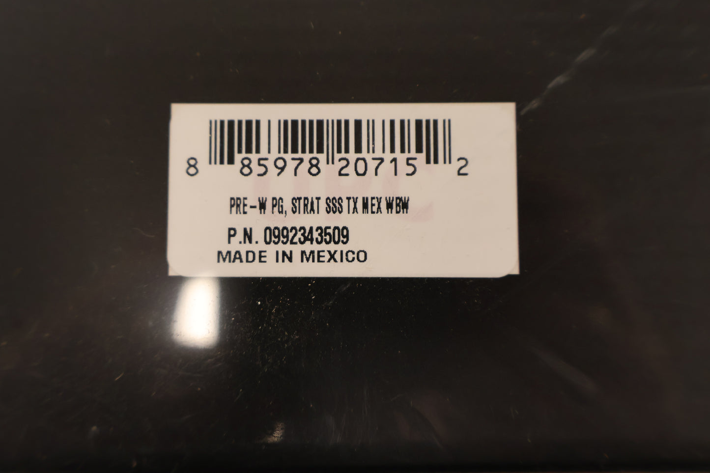 Fender Pre-Wired Strat Pickguard Tex-Mex SSS