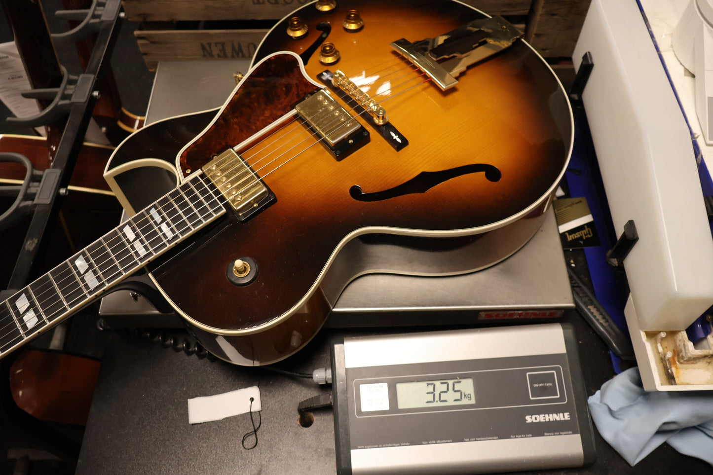 Gibson 1997 L4-CES Vintage Sunburst