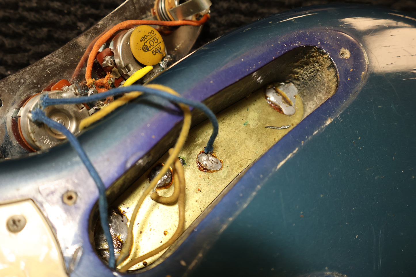 Fender 1968 Mustang Competition Blue w/ OHSC