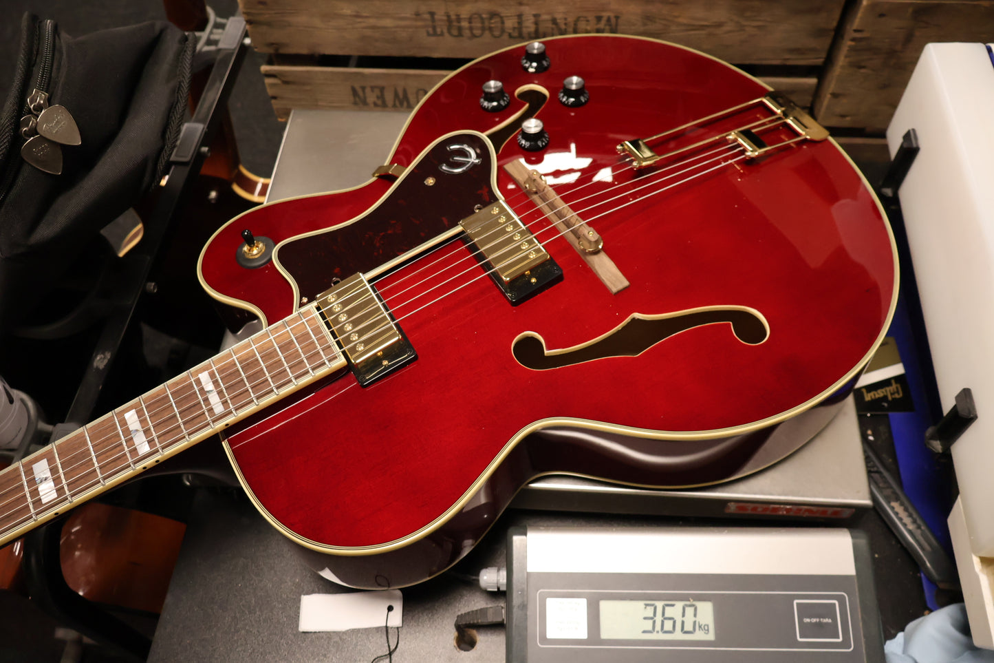 Epiphone Broadway (Incl. Premium Gig Bag) Wine Red