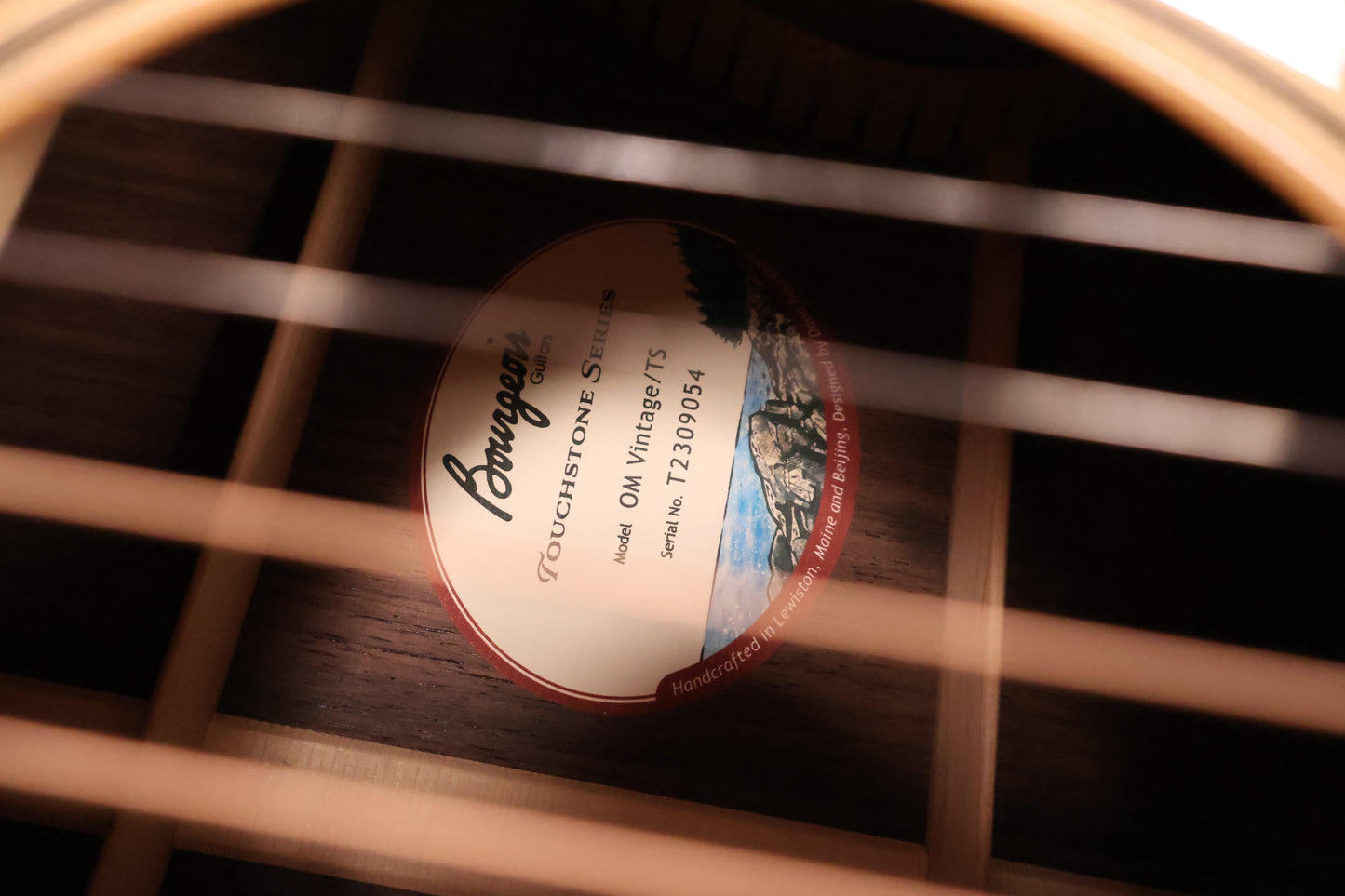 Bourgeois Touchstone OM/TS Vintage Orchestra Model ( Demo store model )