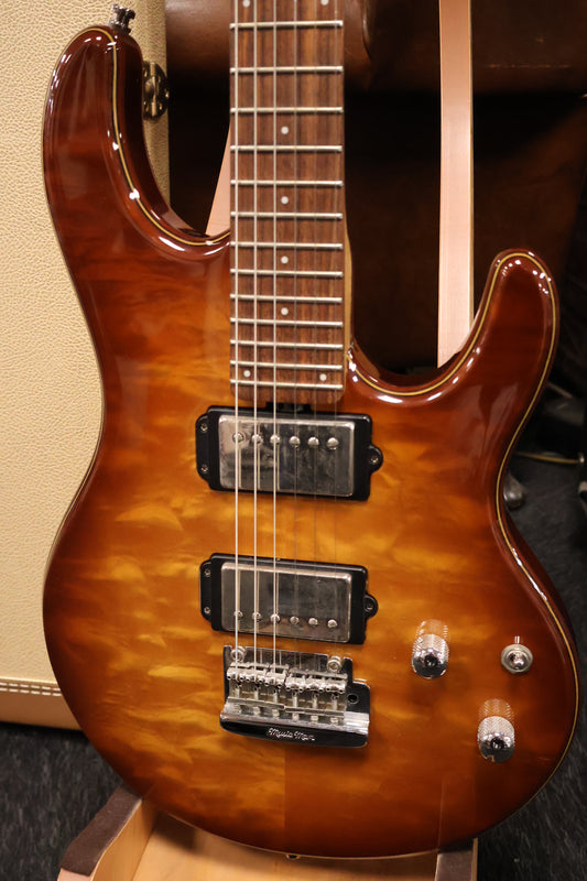 Ernie Ball Music Man 20th Anniversary Silhouette 2006 Amber (USED)