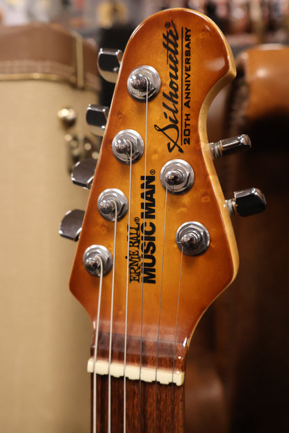 Ernie Ball Music Man 20th Anniversary Silhouette 2006 Amber (USED)