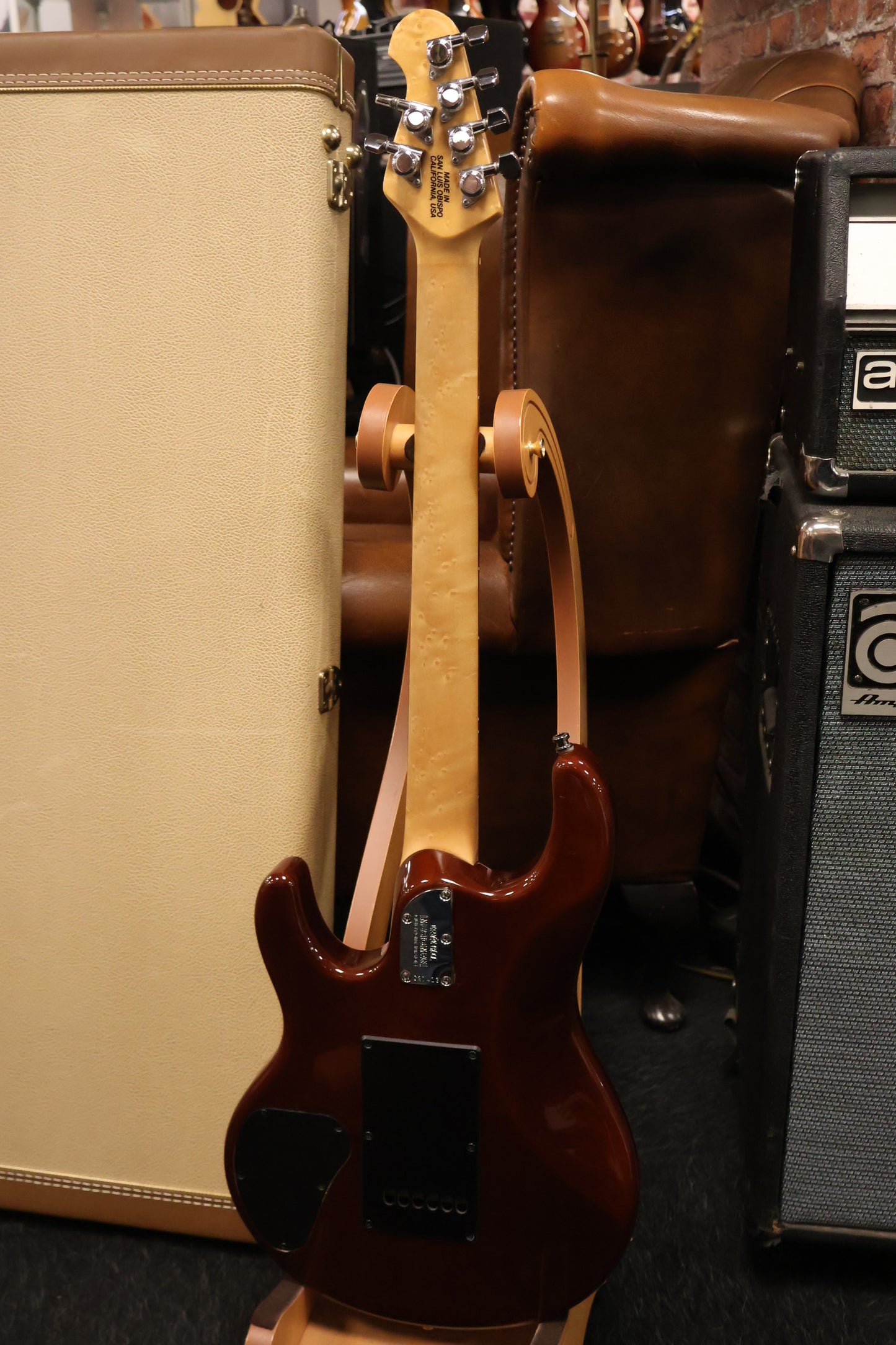 Ernie Ball Music Man 20th Anniversary Silhouette 2006 Amber (USED)